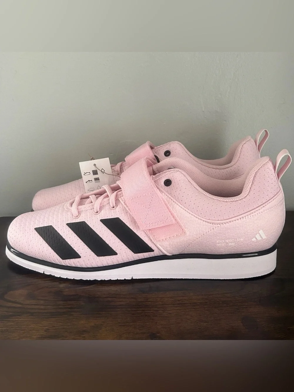 Adidas Powerlift 5 Weightlifting Shoes Pink Men’s Size 12 JP9879